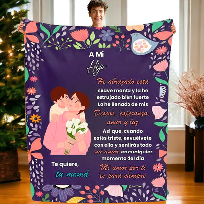 Manta Personalizada - Para Nieta, Nieto, Hija, Hijo