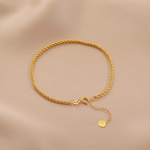 Pulsera Dorada del Amor