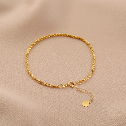 Pulsera Dorada del Amor